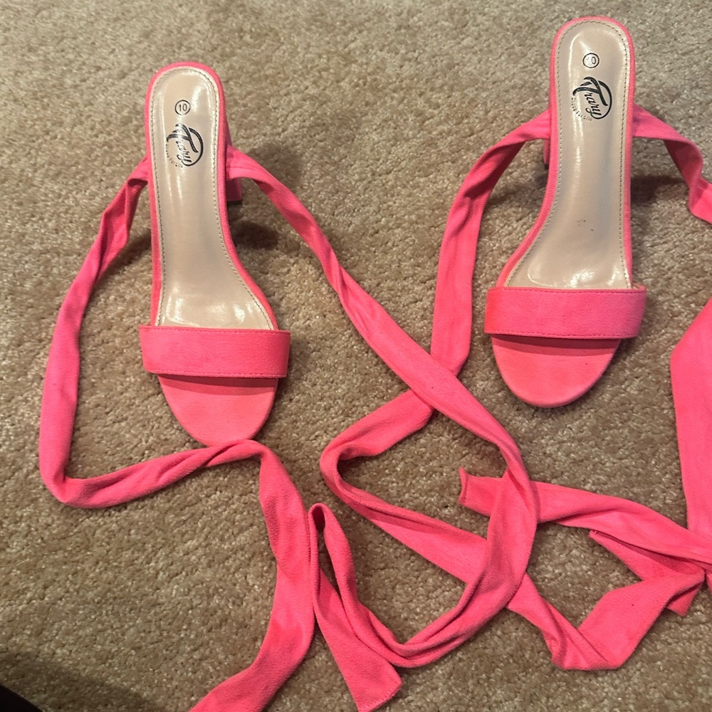 Pink Women's heels
